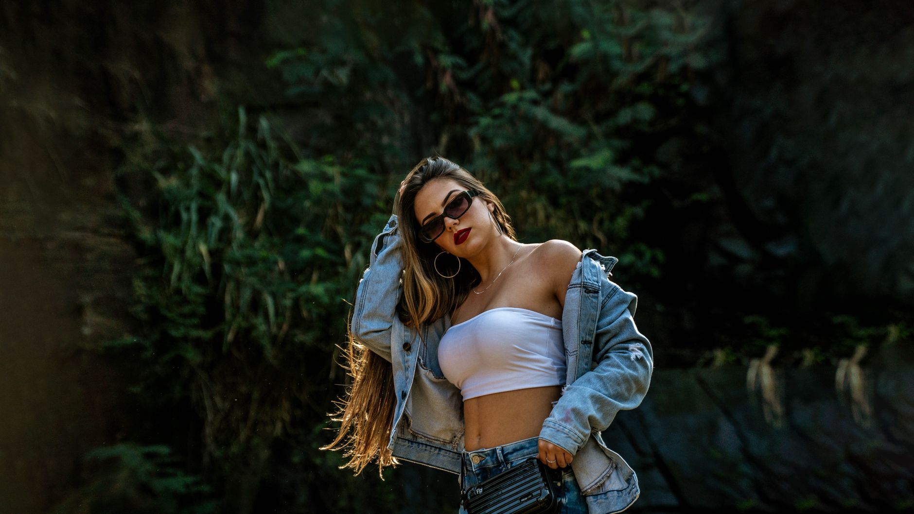 Jovem mulher sedutora