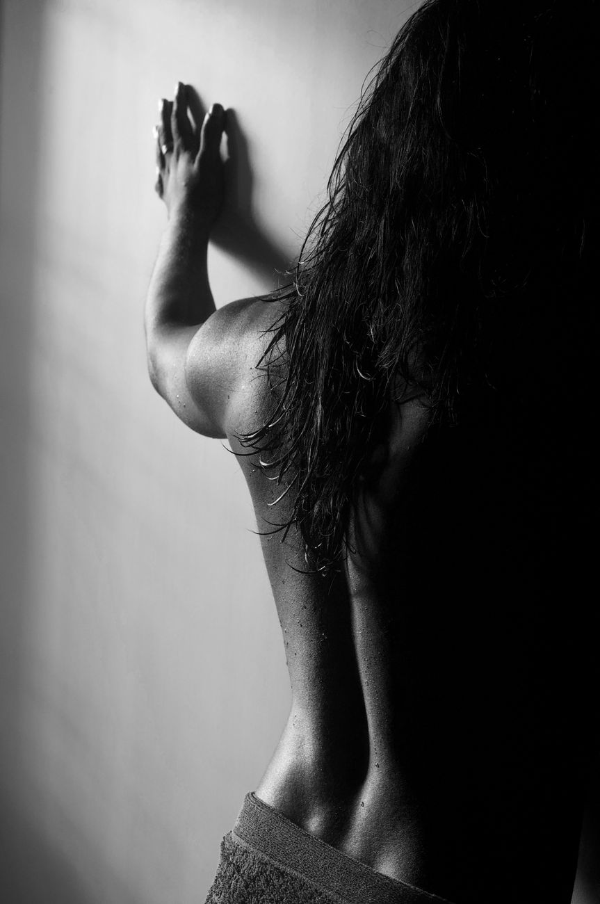 Jovem mulher sedutora