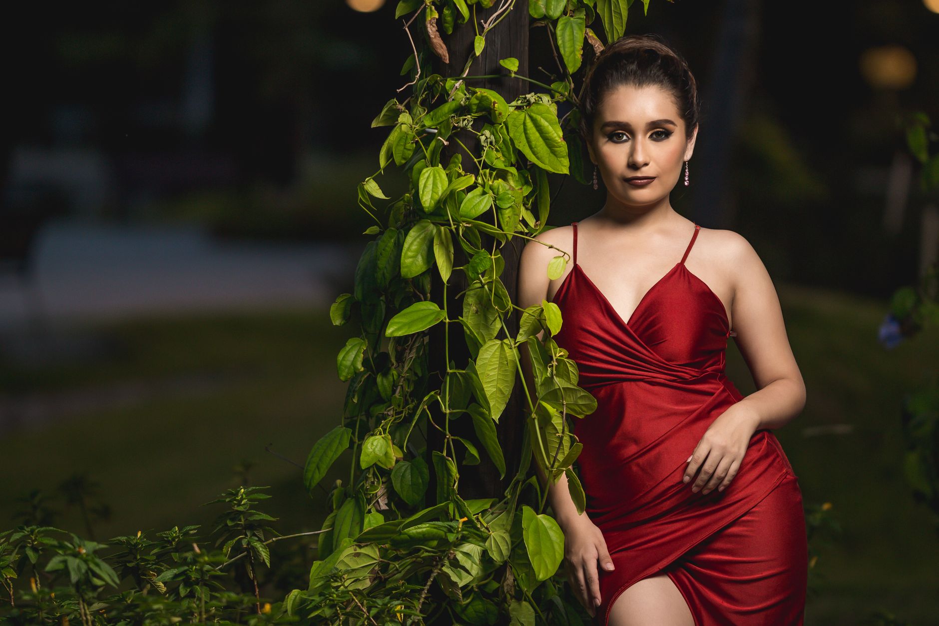 Jovem mulher sedutora